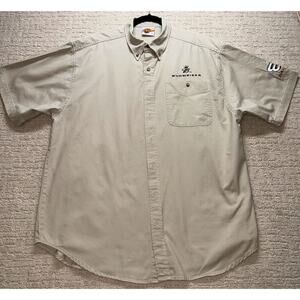 Vintage Budweiser‎ Dale Jr Racing Shirt Men’s XL Khaki Winners Circle #8